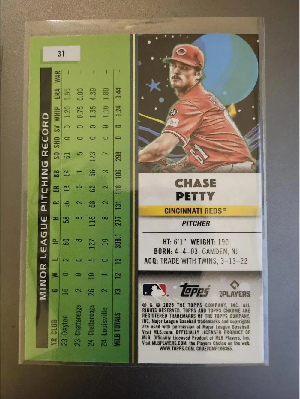 Topps rc cosmic refractor
